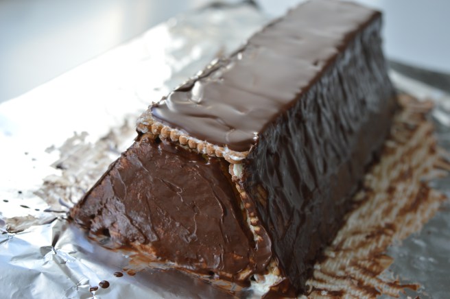 This is what it looked like before slicing