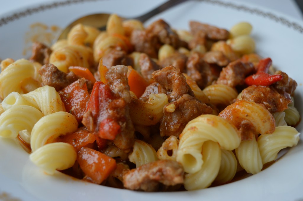 Pork Stew with Spiralled&nbsp;Pasta