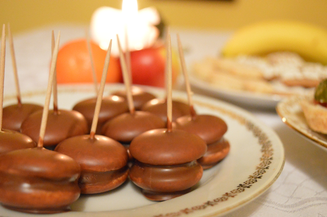 Banana No-Bake Minicakes