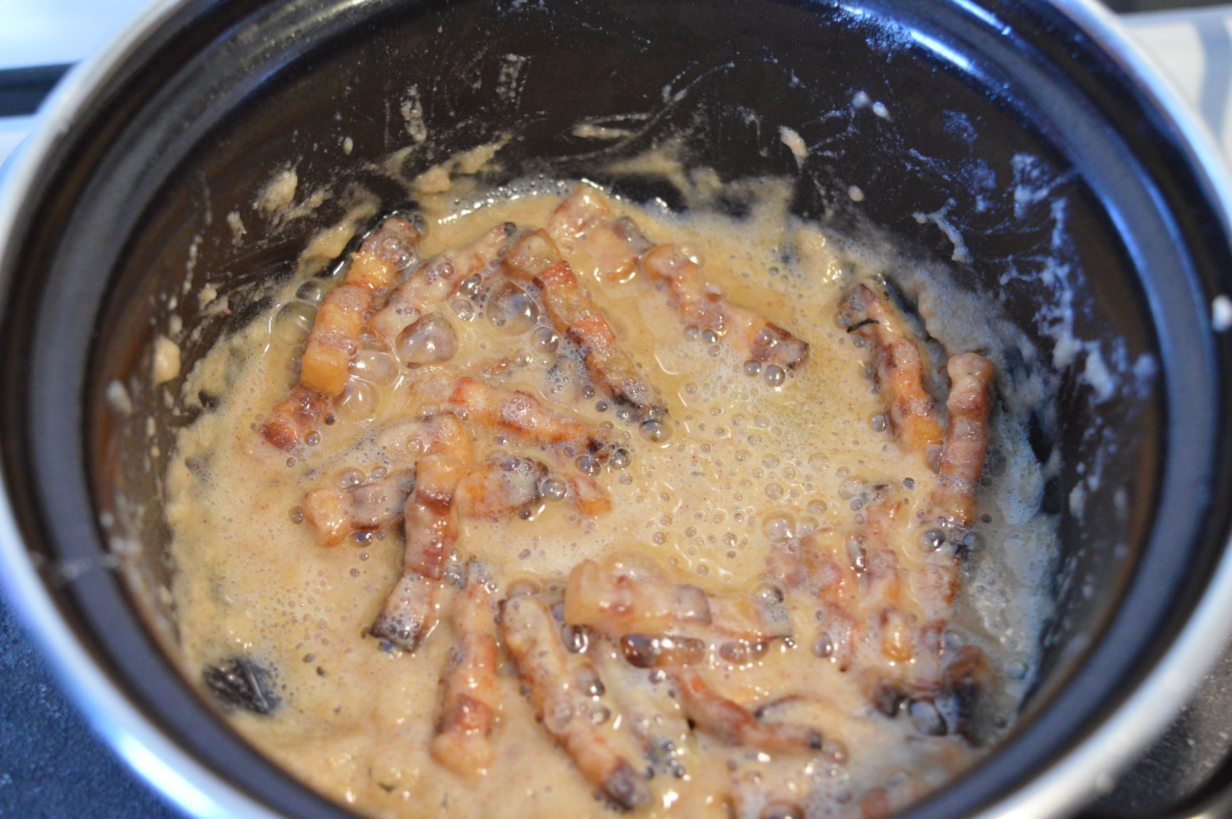 bacon roux for sour potato soup