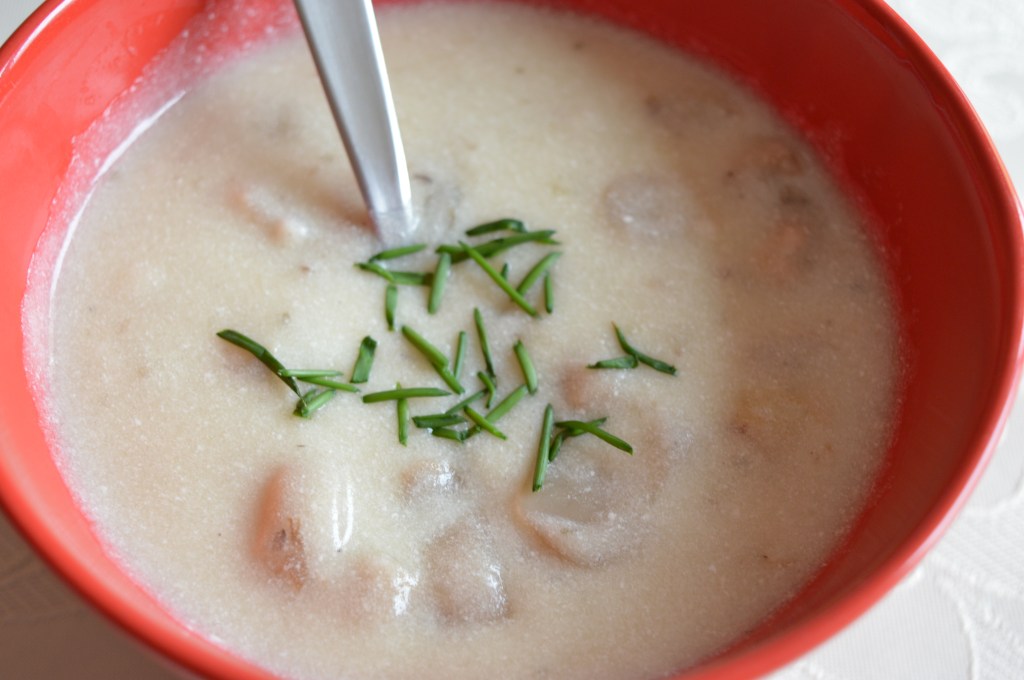 Creamy Oyster Mushroom&nbsp;Soup