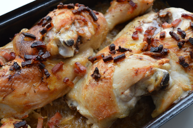 Chicken Braised in&nbsp;Beer