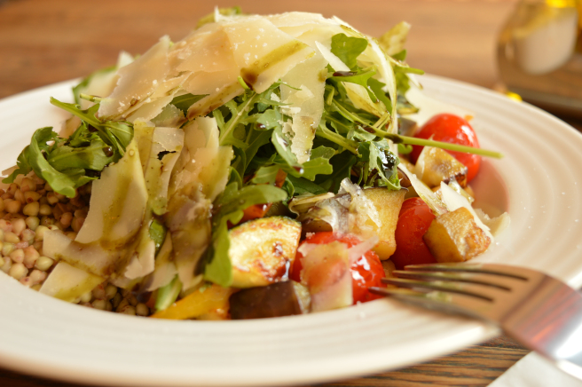 Buckwheat Groats with Grilled vegetables