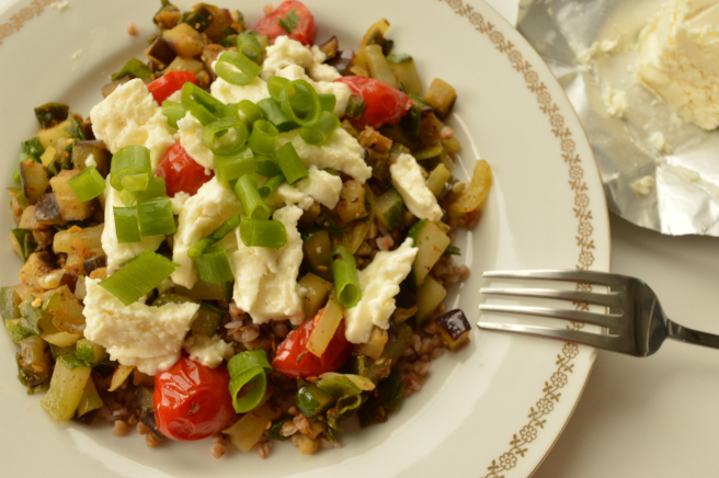 Buckwheat Groats with Sautéed&nbsp;Vegetables