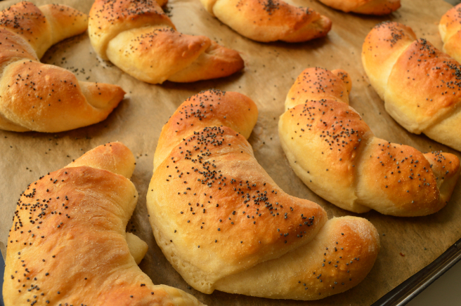 Butter Rolls with Poppy&nbsp;Seeds