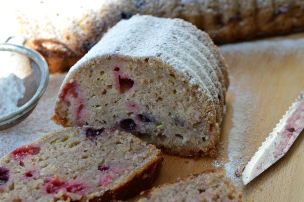 Fluted Zucchini Cake