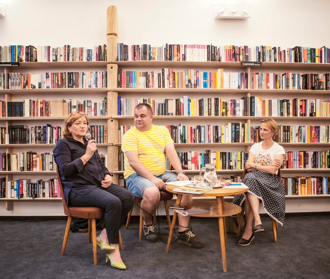 talking about the book and wines