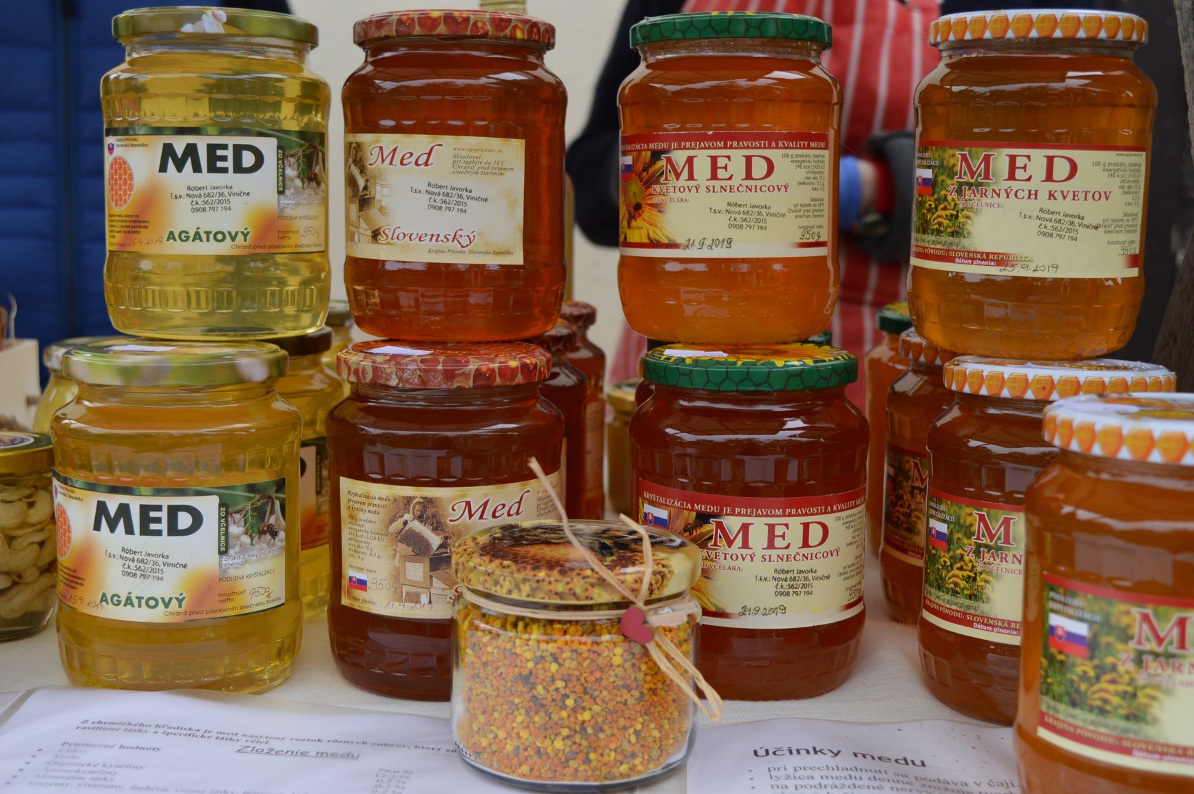 honey from Javorkovci - Vinicne