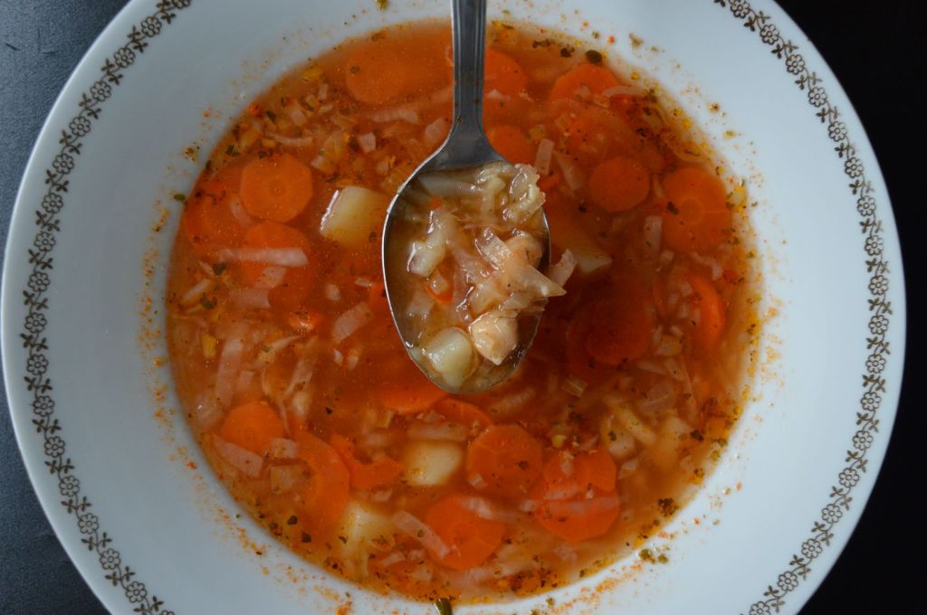Chickpea Soup with Root&nbsp;Vegetables