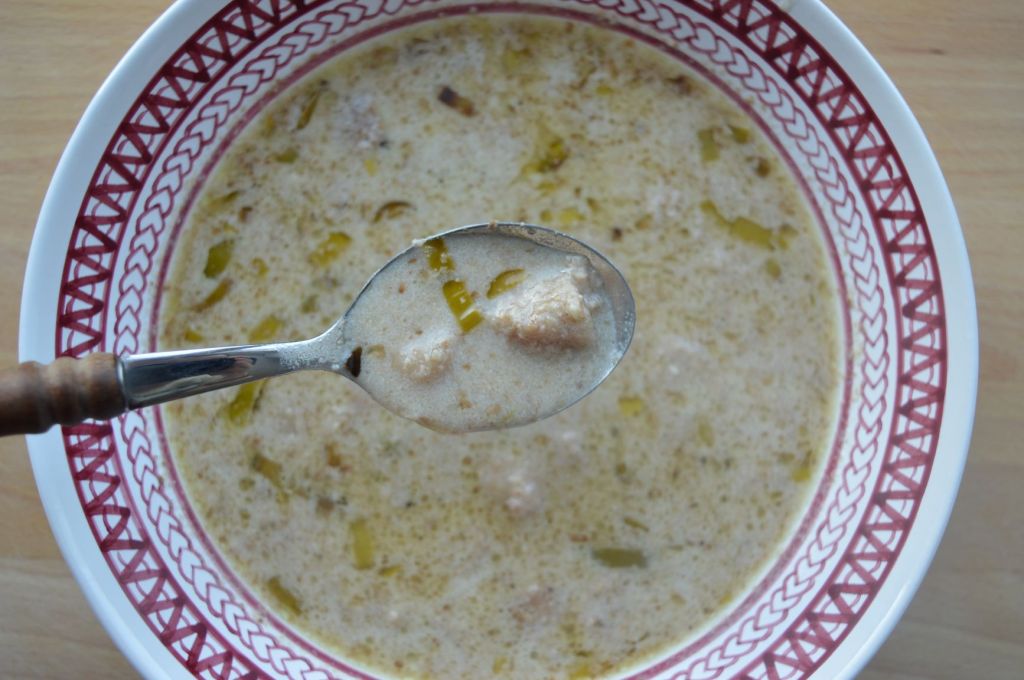 Creamy Walnut and Leek&nbsp;Soup