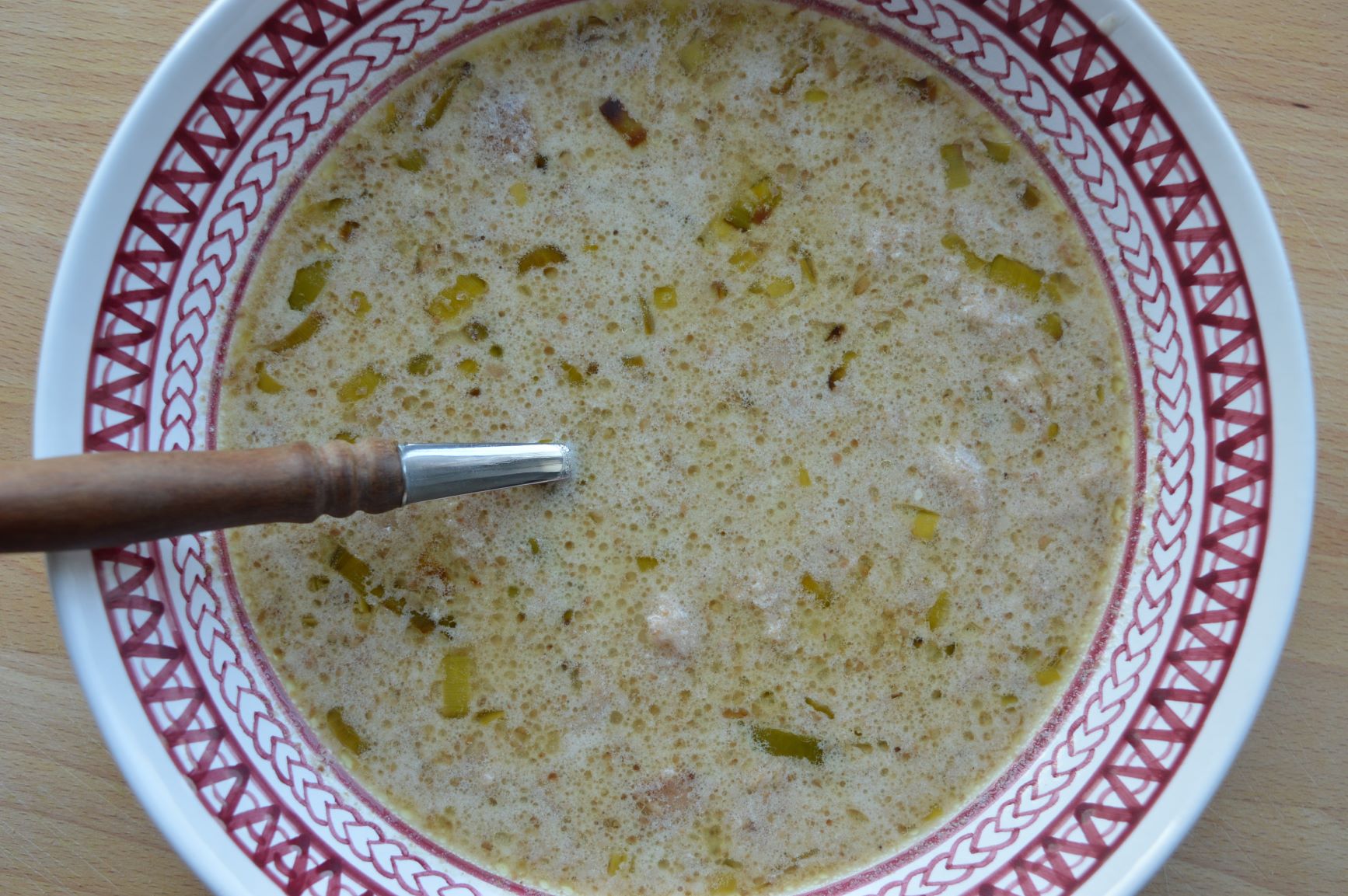 creamy walnut and leek soup 2