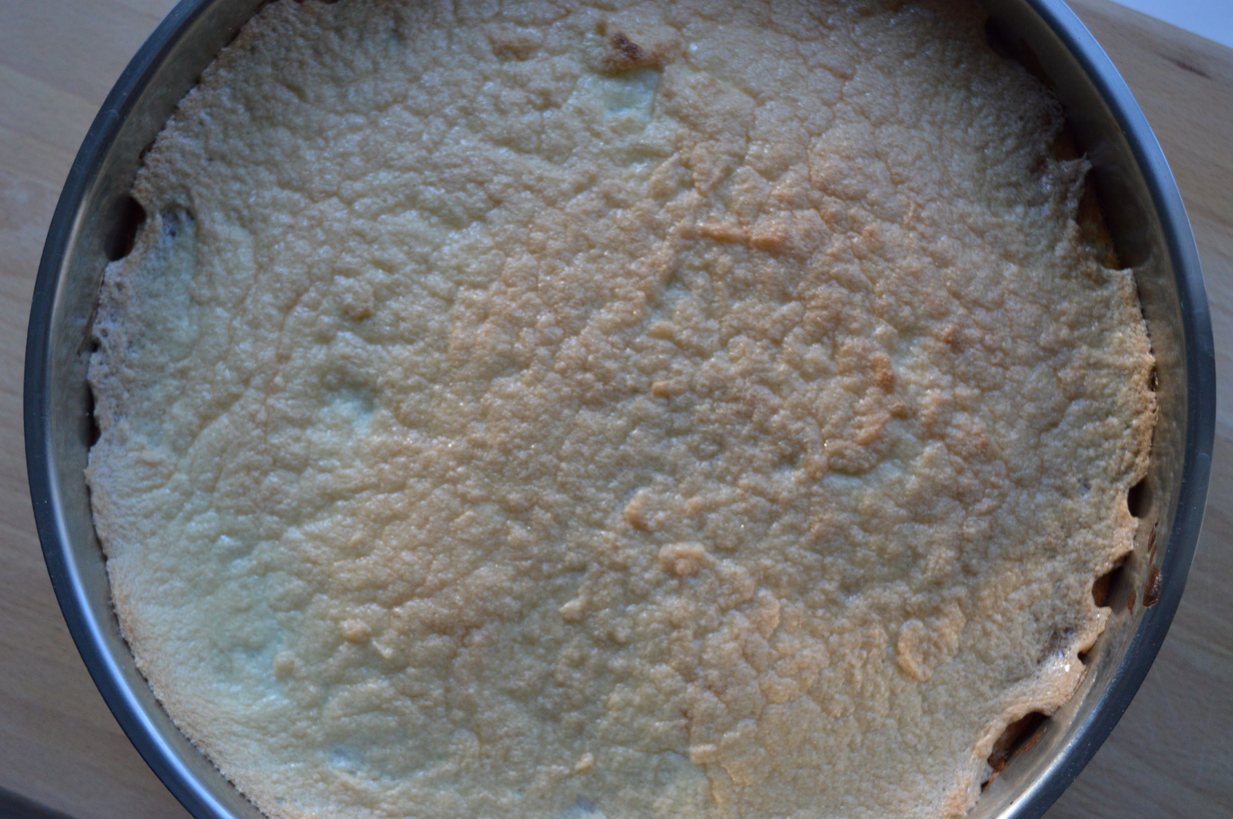 rice souffle after baking