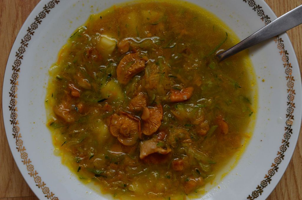 Autumn Soup with Wild&nbsp;Chanterelles