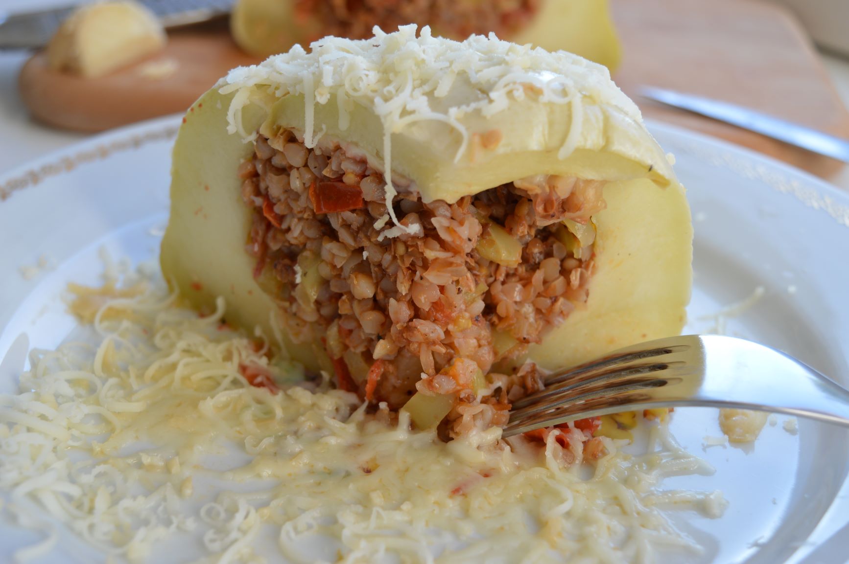 Stuffed Pattypan Squash