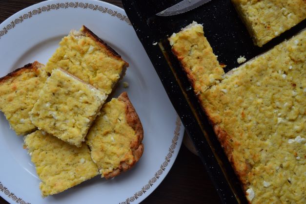 cheese and potato bread cake